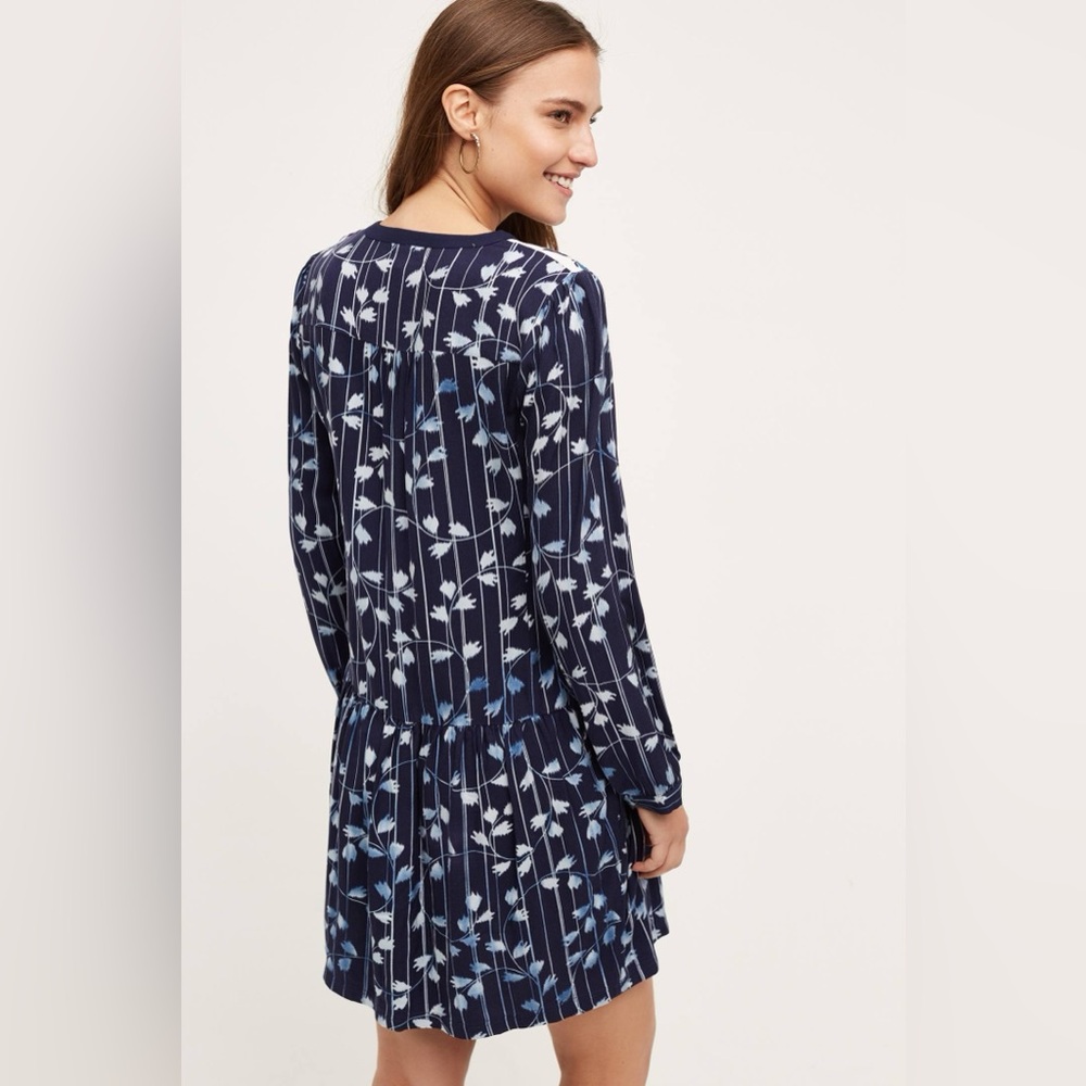 Anthropologie | Semele Floral Embroidered Shirtdress - Picture 2 of 14